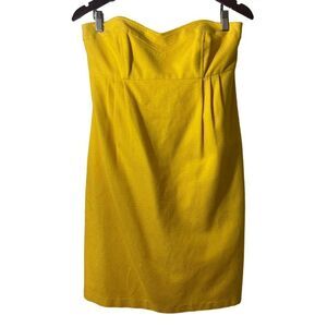 Shoshanna Strapless Cotton Silk Blend Mini Dress – Women’s Size 6